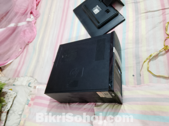 hp CPU + monitor ফুল সেটাপ